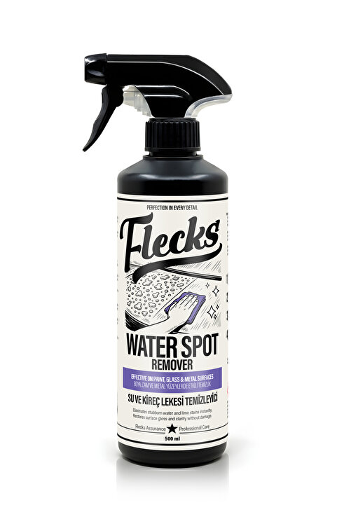 Flecks Kireç ve Su Lekesi Temizleyici - Parlak Yüzey ve Camlar İçin Güçlü Formül 500 ml