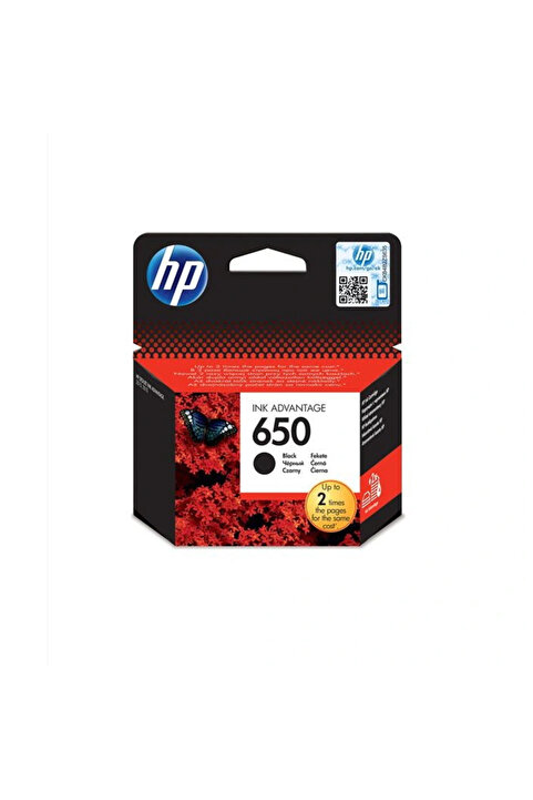 HP Cz101ae (650) Siyah Mürekkep Kartuş Orjinal