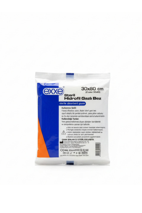 MEDAS LİFE Exxe Steril Gazlı Bez 30x80cm 1 Adet