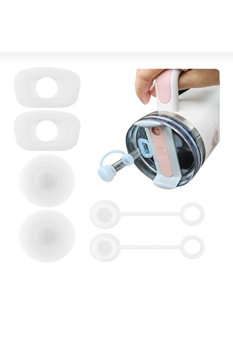 Popidima Stnyl Quencher Ve Yeni Nesil 10mm Pipetli Termos İle Uyumlu 3'lü Sızdırmaz Koruyucu Aksesuar Set