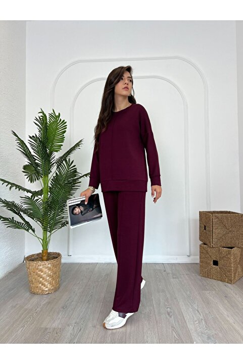 Devesta Moda Yumuşak Modal Kumaş Likralı Rahat Günlük Ve Şık Alt - Üst Takım Eşofman Takım