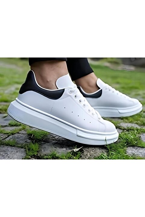 TREND Esto Lorenzo Unisex Beyaz-siyah Spor Ayakkabı
