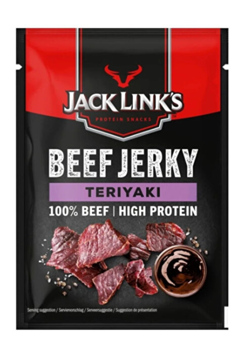 Jack Link's Jack Lınks Beef Jerky Terıyakı % 100 Beef Hıgh Proteın 25 gr