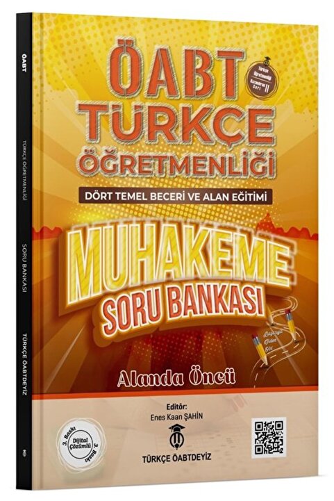 TÜRKÇE ÖABTDEYİZ SÜPER FİYAT - ÖABT Türkçe Dört Temel Beceri ve Alan Eğitimi Muhakeme Soru Bankası D