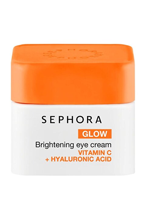 Sephora GLOW - C vitamini ve hyaluronik asit içeren ışıltı verici göz kremi 20 ml csm