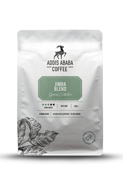 Addis Ababa Coffee Espresso Çekirdek Kahve 1000 Gr. Jimba Blend (Jimba Special Blend Coffee)