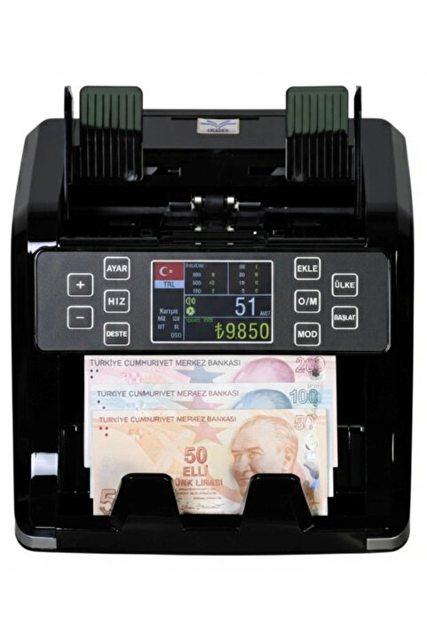 HeMeS HMS 110 Üstten Beslemeli Ofis Tipi Para Sayma Makinesi