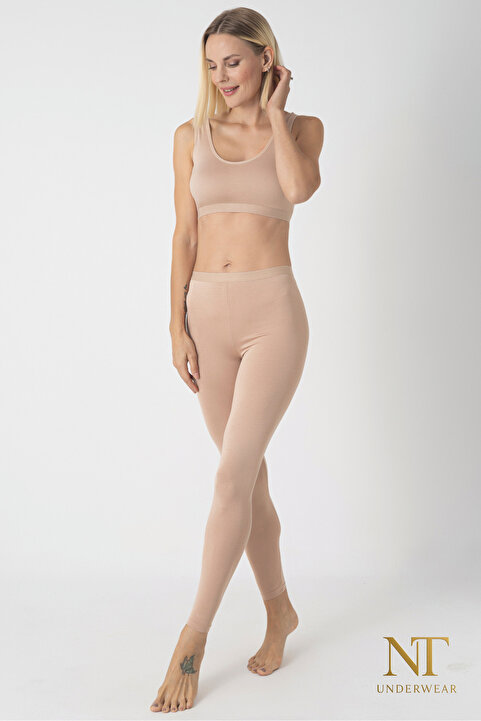 NT Underwear Kadın Bambu Uzun Tayt – Hafif, Rahat, Terletmeyen