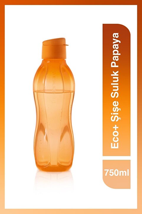 Tupperware Eco+ Şişe Suluk Kolay Kapak 750 ml Papaya