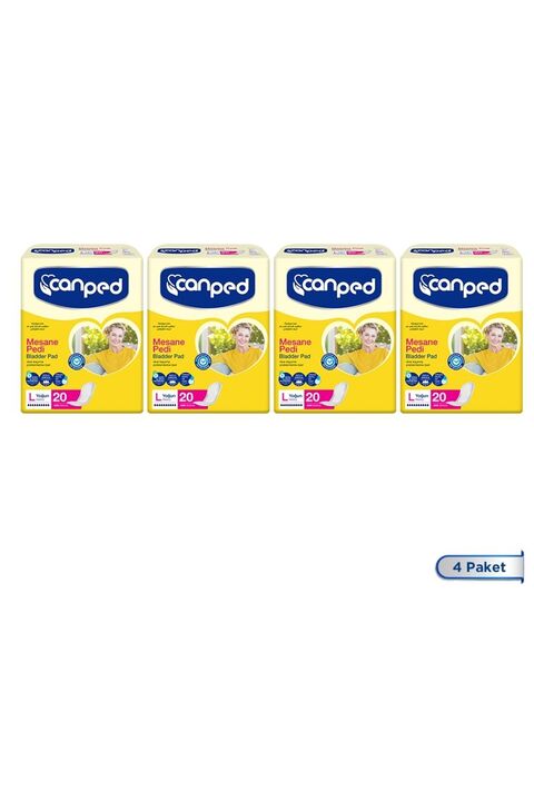 Canped MESANE PEDİ 20 Lİ LARGE (L) 4 ADET