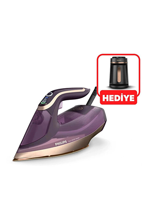 Philips DST8040/30-HDA150/60 Azur Buharlı Ütü ve Türk Kahve Makinesi