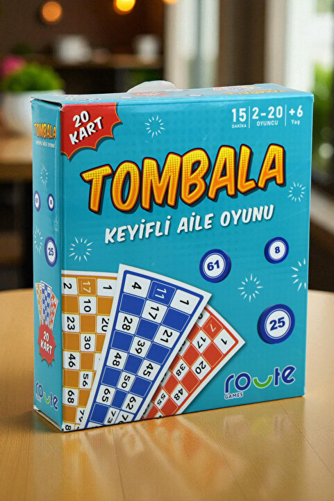 Kids Like Lüks Kutulu Kaliteli Tombala Oyunu
