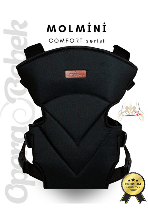 Molmini Comfort ergonomik Kanguru çok yönlü Bebek Taşıma Çantası Ana Kucağı Anakucağı Baby Sling