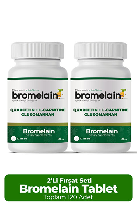 Collagen Life Bromelain 120 Tablet 2'Li
