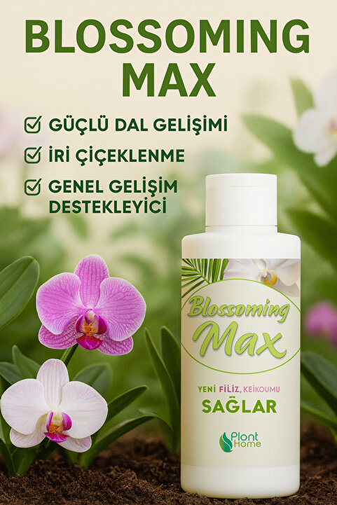 KanyonMarket Blossomingmax - Orkideler İçin Dal Ve Çiçek Destekleyici Premium Besin 100 ml