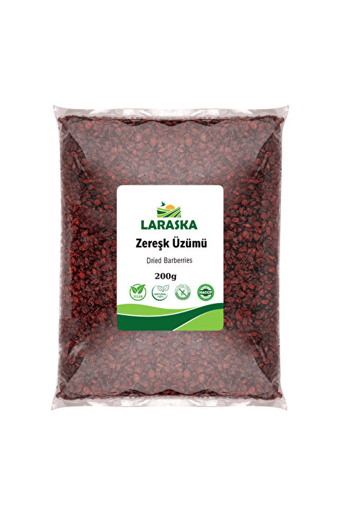 Laraska Kuru Zereşk (barberries) 200g Yeni Mahsül 1. Kalite Iran Üzümü Zereshk