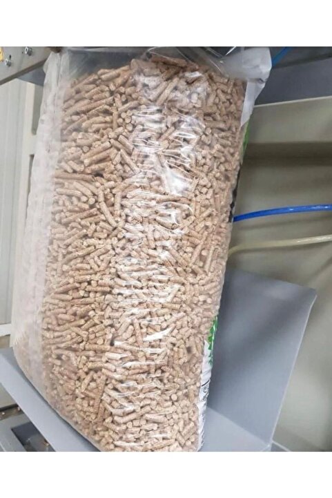 istanbul pelet %100 Çam Peleti 6mm Yüksek Yanma Enerjisine Sahip Odun Peleti 20kg Şeffaf Poşet