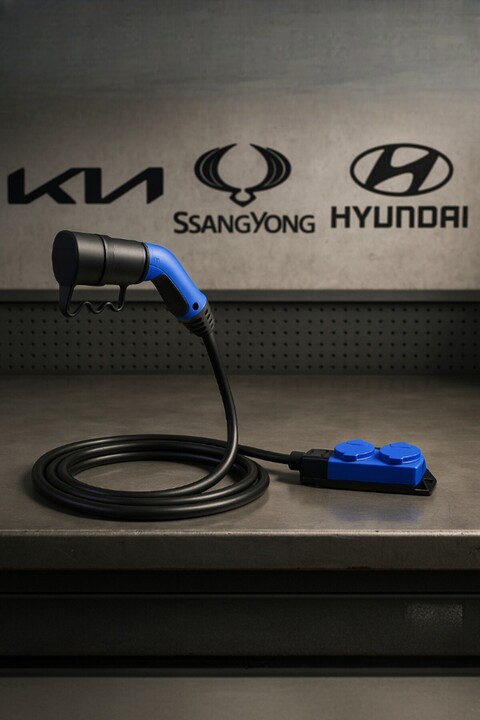 Bemis Elektrikli Araçlardan Güç Alın: V2L 2'li Uzatma Priz Adaptör Hyundai-Kia-Sangyong
