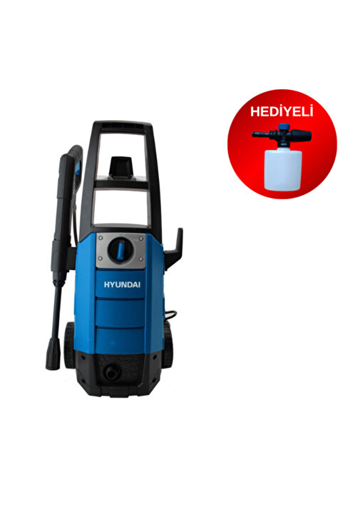 Hyundai HYB80 1500W Basınçlı Yıkama Makinası | 120 Bar – Deterjan Aparatlı – 2 Yıl Garantili