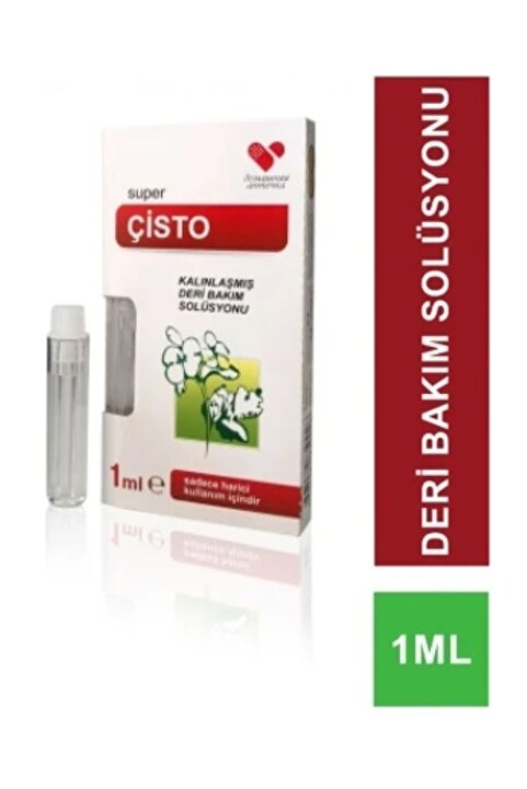 Süper Çisto Nasır, Et Beni, Siğil Için Kalınlaşmış Deri Bakım Solüsyonu, 1 Adet-1 ml