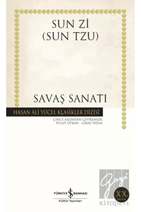 Türkiye İş Bankası Kültür Yayınları Savaş Sanatı