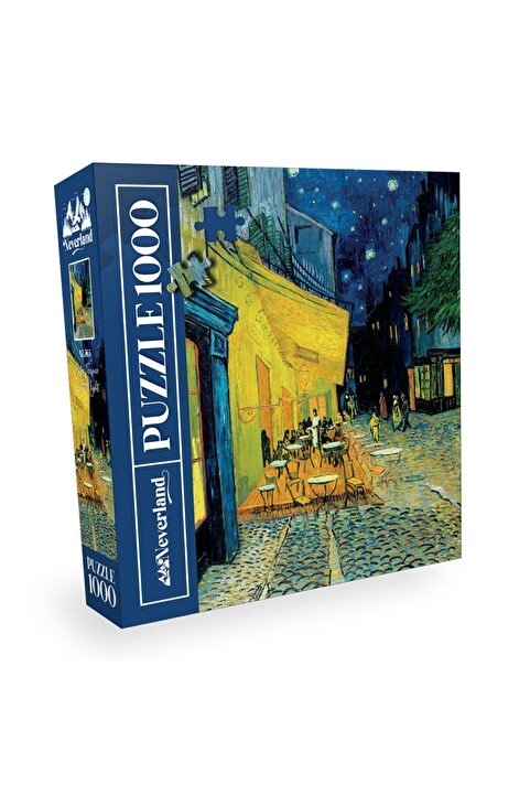 Neverland 1000 Parça Puzzle - Café Terrace At Nıght (KAFE TERASTA GECE)