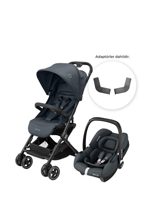 Maxi-Cosi Lara2-cabriofix I-size Ultra Kompakt Kabin Boy Seyahat Sistem Bebek Arabası Graphite