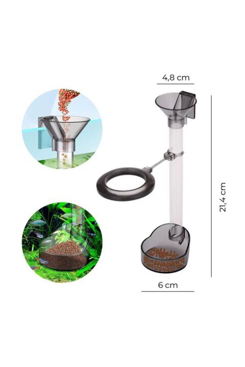 Amtra DEPOMIX Akvaryum Yemleme Tüpü 21-37,6 (150440) cm Ayarlı