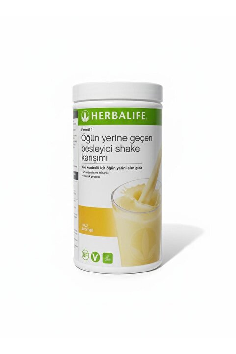 Herbalife Formül 1 Öğün Yerine Geçen Besleyici Bitkisel Muz Aromalı Shake