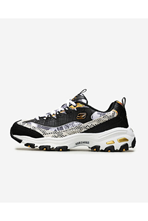 Skechers D'lİtes - RUNWAY READY Kadın Siyah Sneakers 11918 BWGD