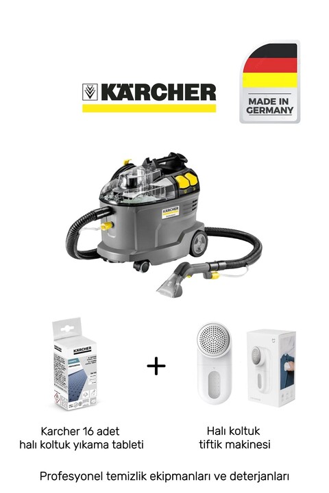 Karcher Puzzi 8/1 EU Halı, Yüksek Alman Teknolojisi