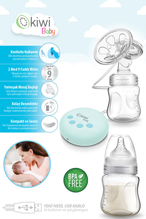 Kiwi Baby Kbaby 58 Elektrikli Göğüs Pompası