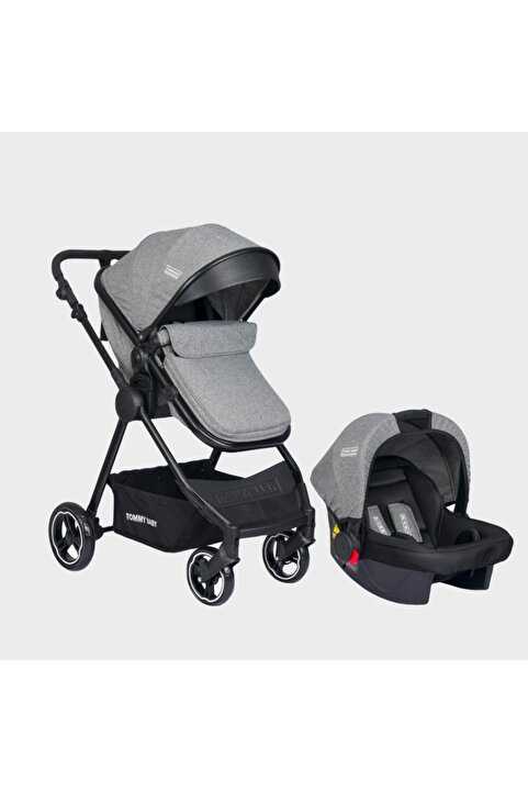 Tommybaby Handy Black New Travel (Seyahat) Sistem Bebek Arabası