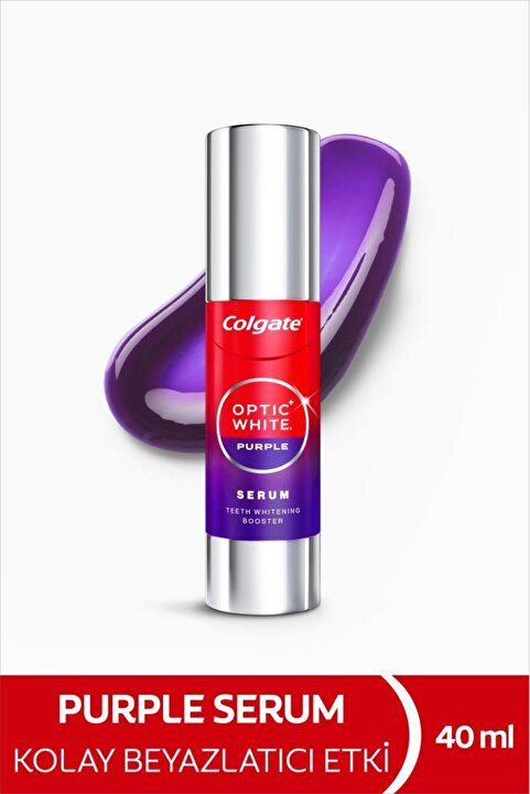 Colgate Optic White Purple Serum 40 ml Diş Beyazlatma Beyazlatıcı Serum Ağız Bakımı