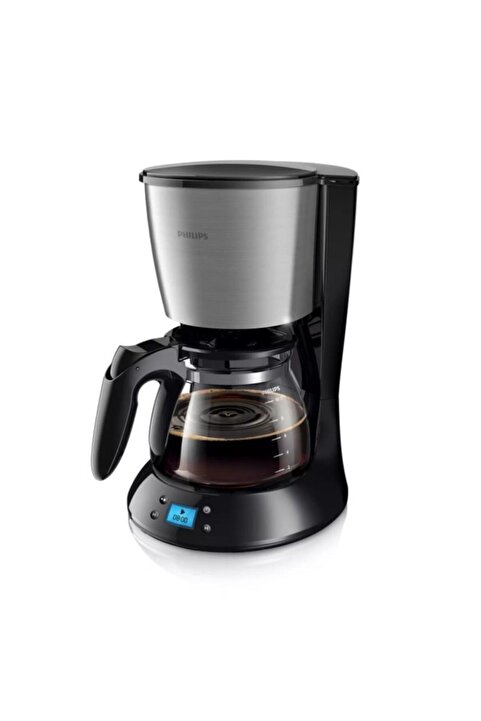 Philips Filtre Kahve Makinesi, 1,2 Lt, Otomatik Kapanma, Cam Demlik, Kolay Doldurma, Zamanlayıcı, HD7459/20