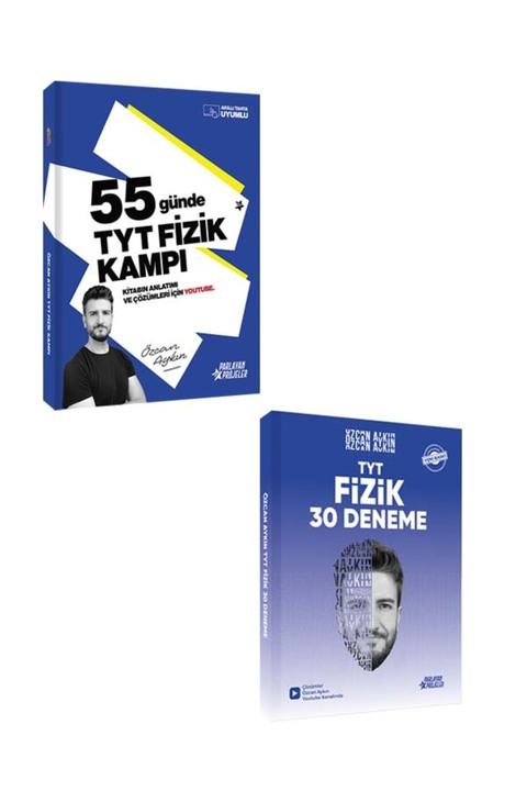 Parlayan Projeler 2027 TYT Fizik Erken Hazırlık Seti Kamp Kitabı ve Deneme İkilisi Özcan Aykın