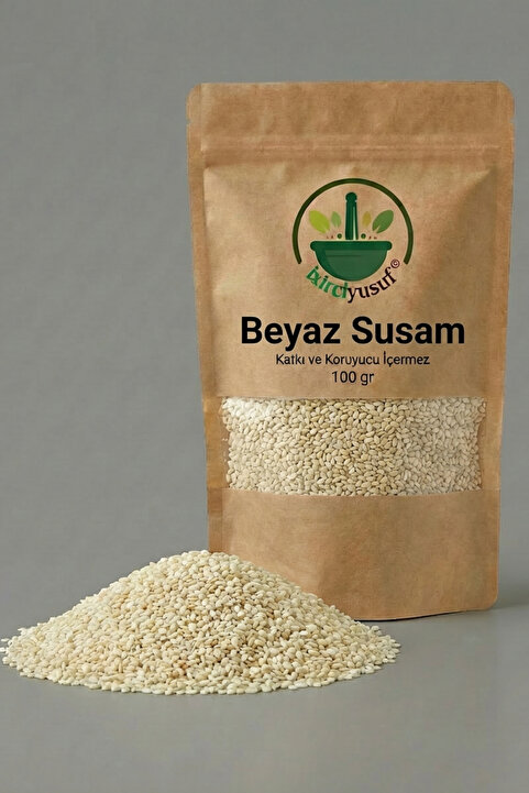 ixirciyusuf Beyaz Susam (Susam Tohumu) – Doğal 100 g (Çiğ)