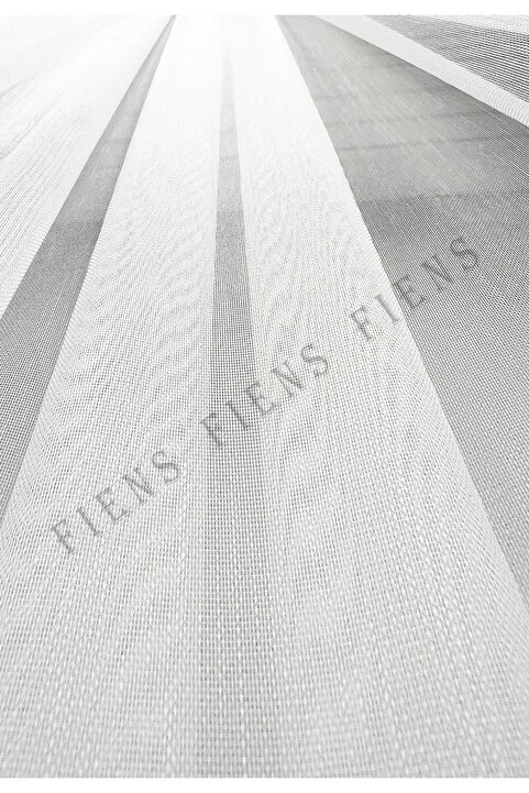 FİENS Ttimms Bambu Şantuklu 1/3 Kat Sık Pileli Her Odaya Uygun Ütüistemez Tül Perde En Çok Satılan Perde