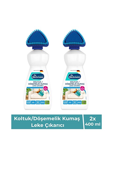 Dr.Beckmann Koltuk ve Döşemelik Kumaş Derin Temizlik Seti 2’li