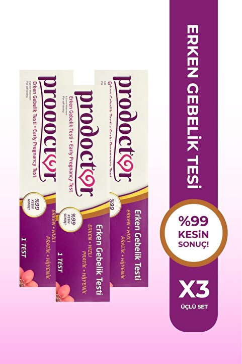 Prodoctor Erken Gebelik Testi 3 Adet