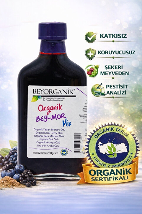 BEYORGANİK Organik Bey Mor Mıx 260gr