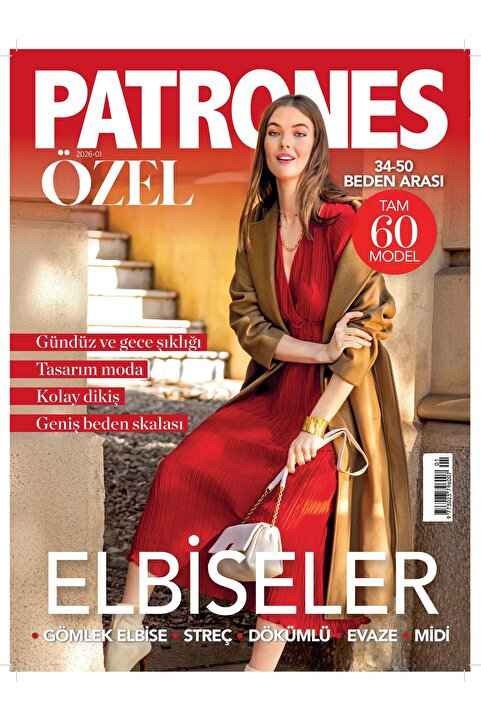 Turkuvaz Dergi PATRONES ELBİSELER 26/1