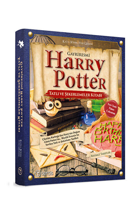 Teras Kitap Gayriresmi Harry Potter Tatlı ve Şekerlemeler Kitabı (Ciltli)