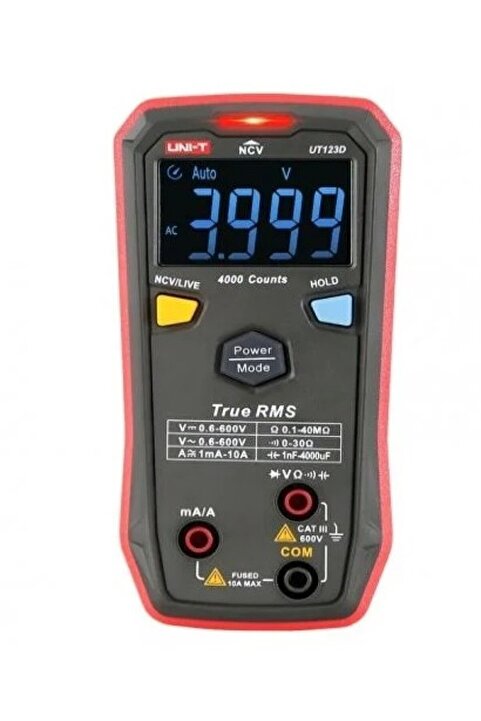 Genel Markalar Uni-T UT123D True Rms Akıllı Dijital Multimetre