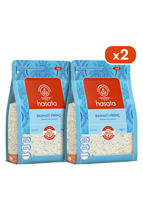 Hasata Basmati Pirinç Avantaj Paketi (2 KG)