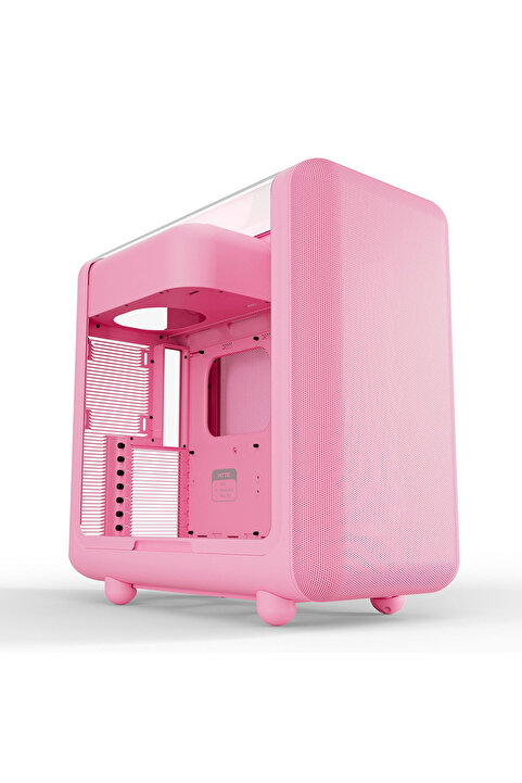 HYTE X50 Strawberry Milk Temperli Cam USB 3.2 ATX Mid Tower Gaming Kasa (CS-HYTE-X50G-SM)