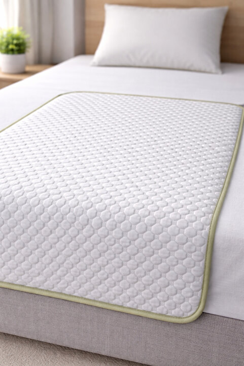 Hig Store Desert Touch Yatak Koruyucu Hasta Altı Bebek Altı Yıkanabilir Ultra Emici 3 Katlı Yatak Pedi 60*90CM