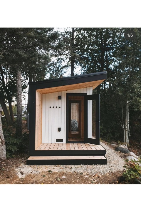 Yaşam Ahşap Dış Mekan Ahşap Sauna