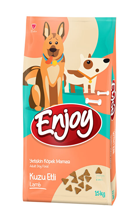 Enjoy Kuzu Etli Yetişkin Köpek Maması 15 kg