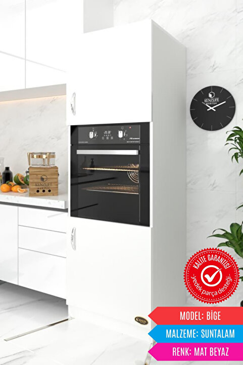 Kenzlife Ankastre Fırın Dolabı Bige Byz Mutfak Banyo Kiler
